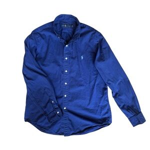 Ralph Lauren Vintage Men's Blue Shirt